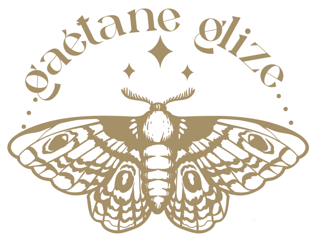 Logo du site Gaétane Glize, photographe de mariage, d'elopement et séance photo dans les Landes, Pays Basque et au-delà